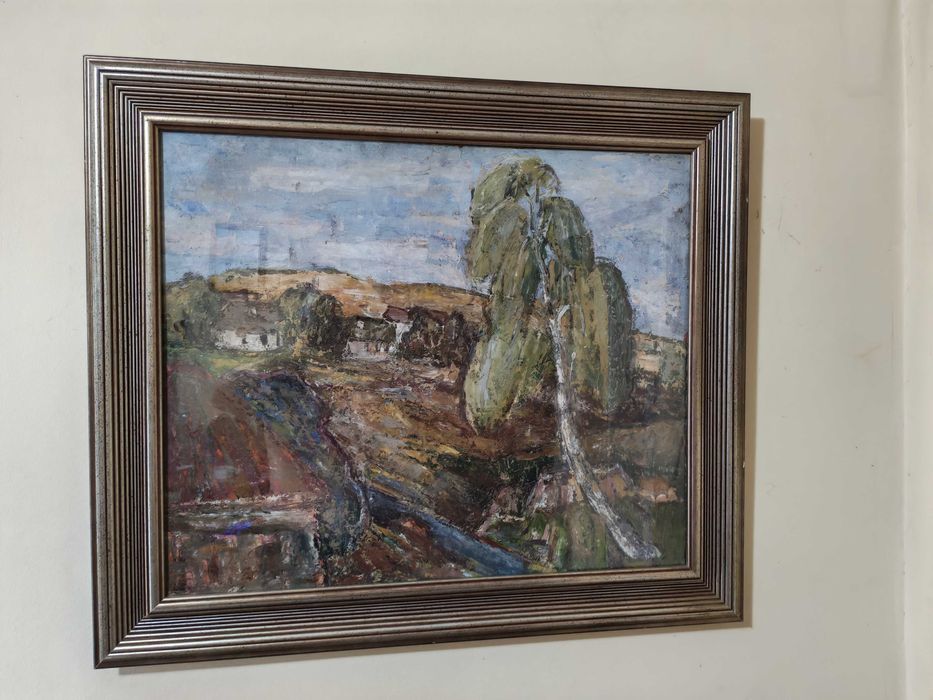 Tablou original Bradut Covaliu, 1979 - semnat