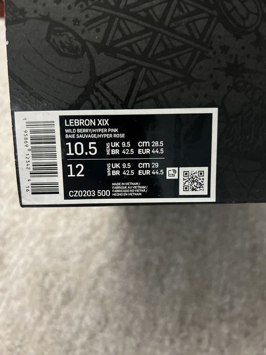 Кроссовки Nike Air Lebron XIX