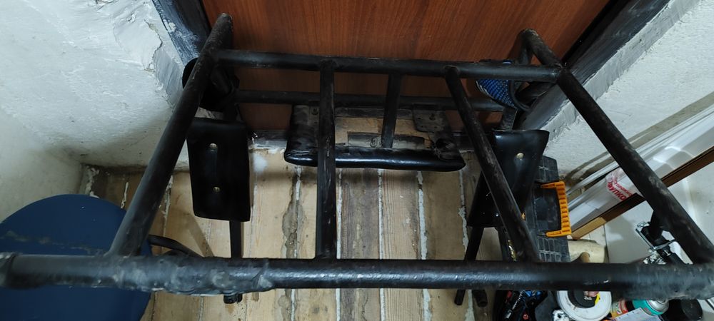 Турник двухсторонний,с толстостенной трубой