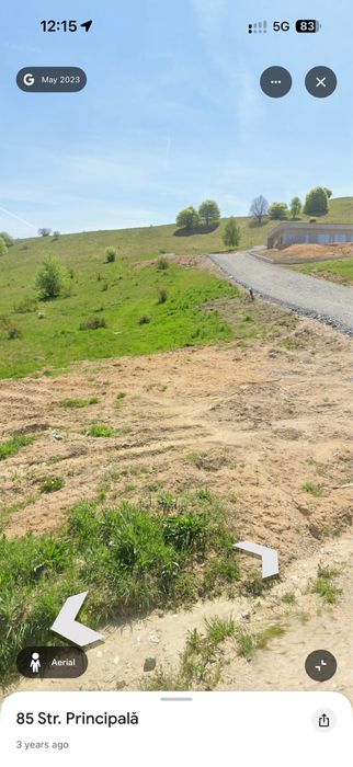 Teren intravilan la intrare în Sălicea, 1507mp, zona aerisita, panorama