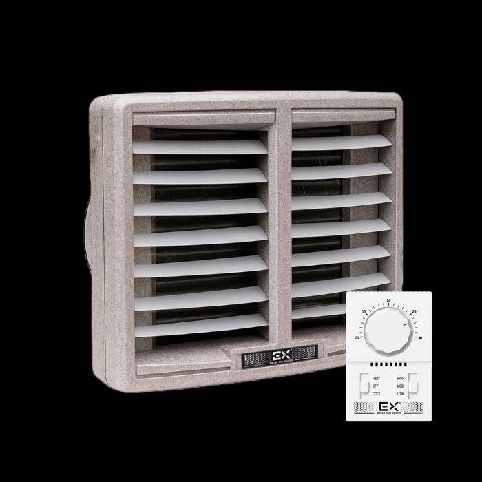 Тепловентилятор водяной EX HEATER-MINI AC (с пультом)