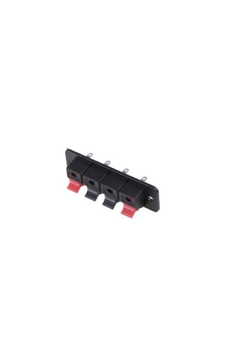 Conector boxe 4 contacte negru