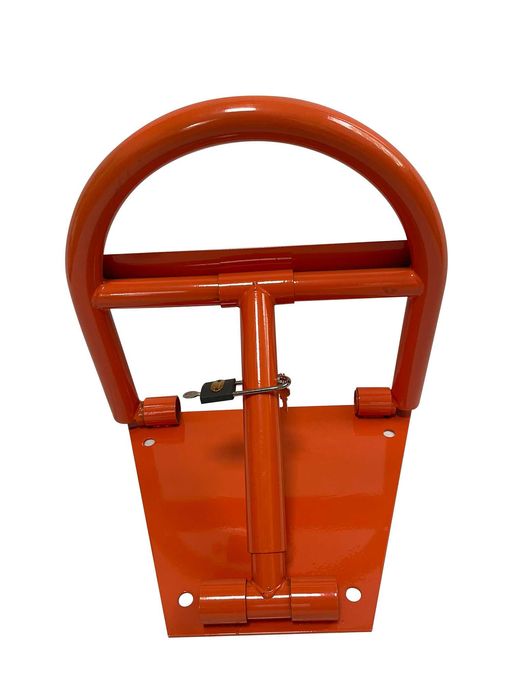 Паркинг скоба ф40 за ограничаване на паркирането,заключва се с катинар