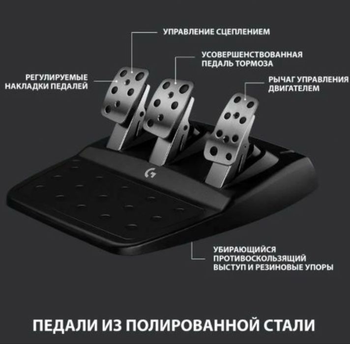 Игровой контроллер Logitech G923 черный