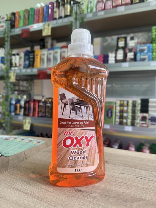 Mr. OXY Wood Cleaner – грижа и блясък за всяка дървена повърхност