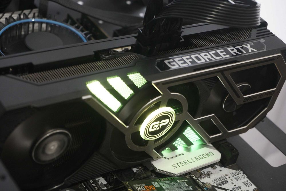 GPU RTX 3070 8GB Palit Gaming Pro Nvidia GeForce Videocard