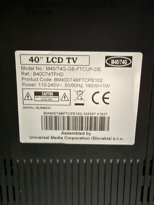 Телевизор  Blaupunkt 40 инча