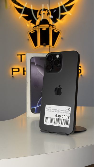 iPhone 16 Pro Max 256GB / 100% 0-0-12/24