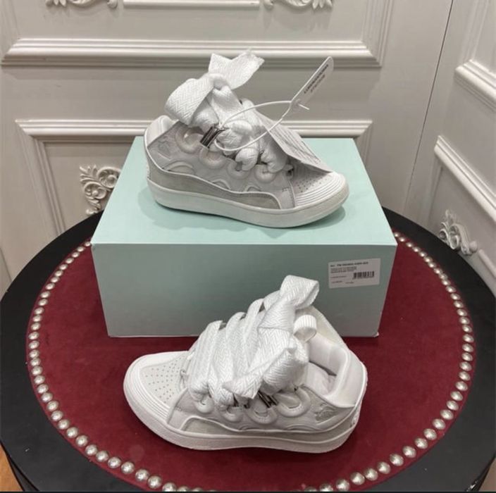 Adidasi Lanvin Withe Curb (Noi, Sigilati)