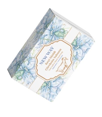 Newway. Echki suti va qora sedana sovuni