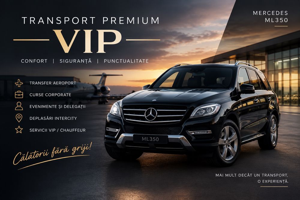 Sofer VIP / curse premium / atestat transport persoane