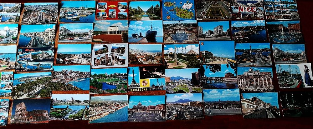 Антикварни картички от Италия, Франция и др.