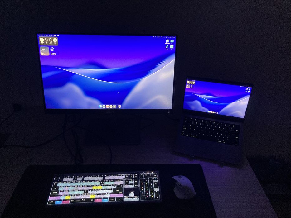 Asus ProArt 2k 144hz PA278CGV monitor & Mx Master 3s