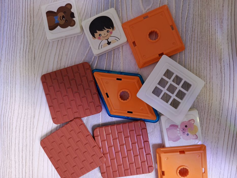 Магнитный развивающий конструктор