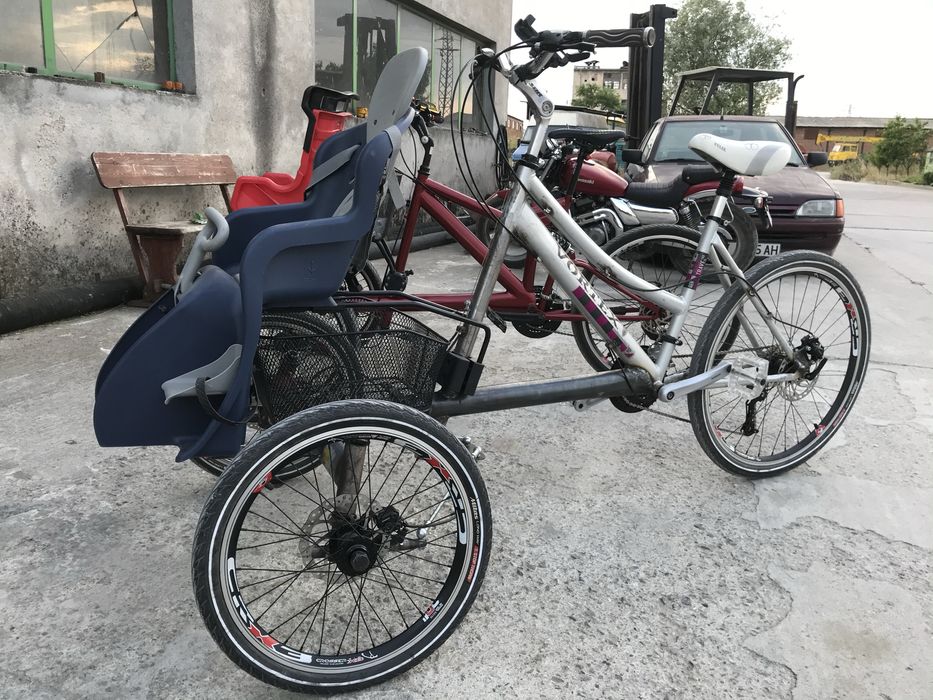 Продавам велосипеди триколки