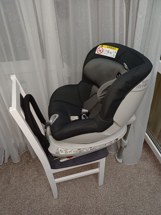 Set cărucior Joie Chrome gri + scaun auto britax romer