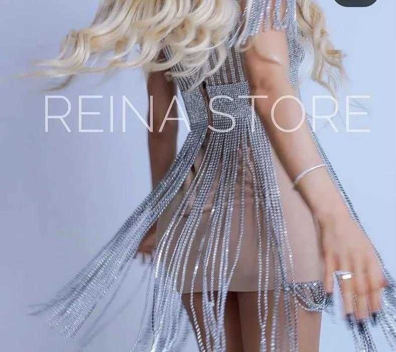 ReinaStore рокля с камъни