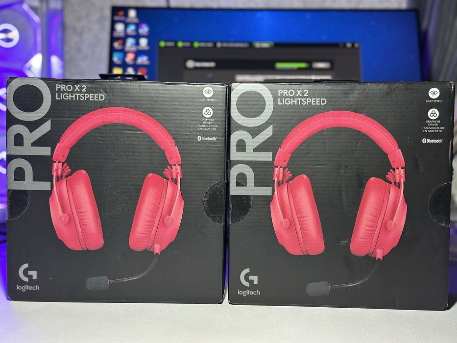Logitech G pro x 2 lightspeed magenta wireless