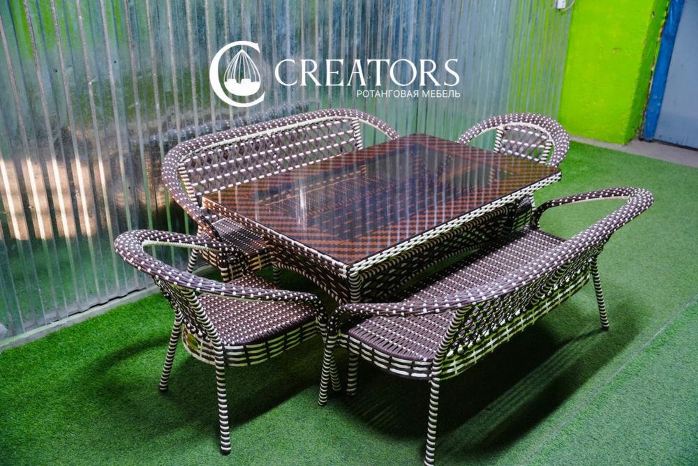 Ротанговая мебель для сада, дома, кафе, бани