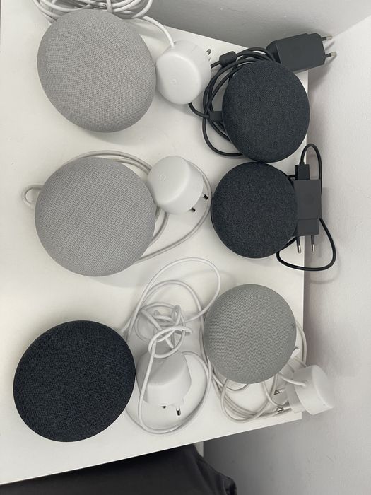 Google smart speaker home nest mini gen2 + gen1