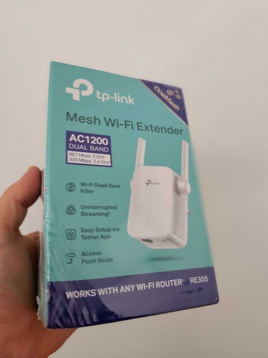 Router Tp link extender nou la cutie.
