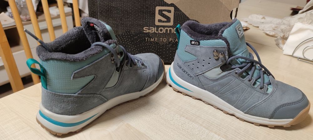 Дамски /детски нови туристически обувки Salomon