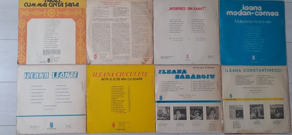 Discuri  vinil 20-25 lei/buc