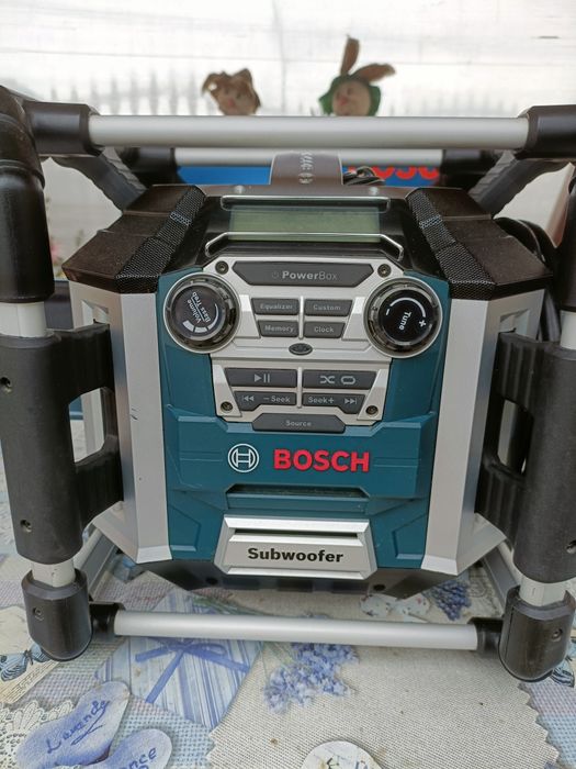 Radio șantier BOSCH GML 50 cu telecomandă