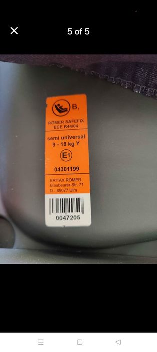 Scaun auto Britax Römer