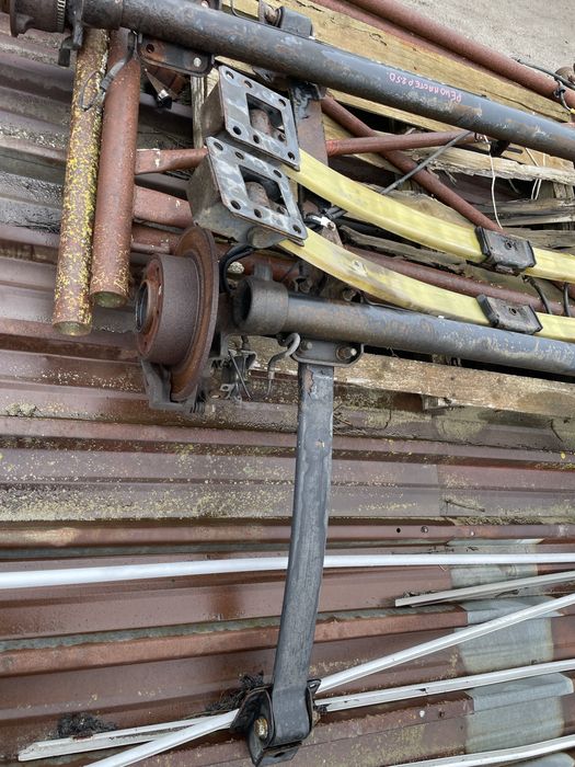 Заден мост и ресори за рено мастър/ renault master 2.5d 2006 г