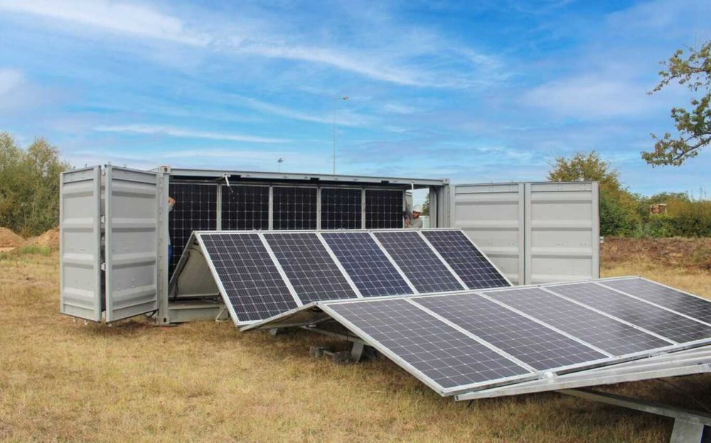 Container Solar Pliabil Mobil  600€/Kw
