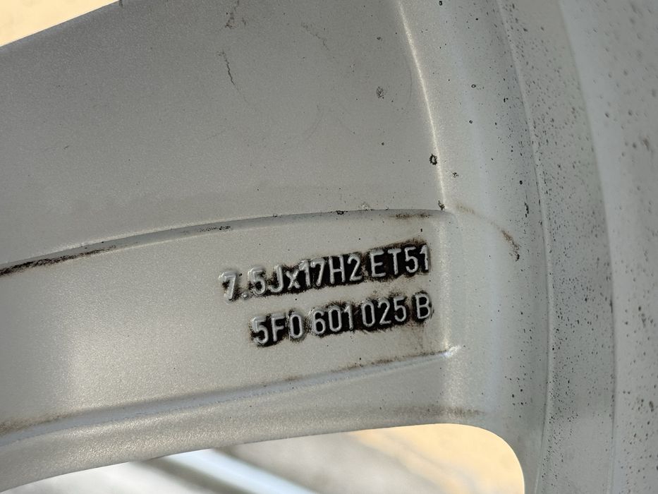 Оригинални 17“ Seat Skoda VW Audi 5x112