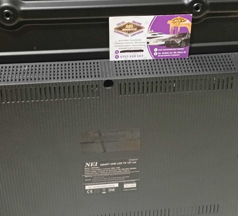Asii Amanetului-Smart TV NEI, UHD 4K, Diagonala 128 cm(50"), Model 50NE6900, Decembrie2023