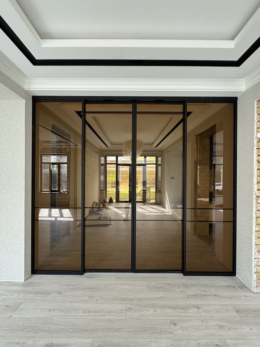 Стеклянные перегородки | Раздвижные двери |Oynali eshiklar |Loft eshik