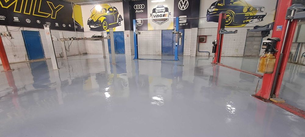 Промышленные полиуретановые и эпоксидные полы