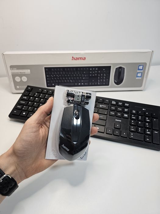 Kit Tastatura + Mouse Wireless Hama - Noi