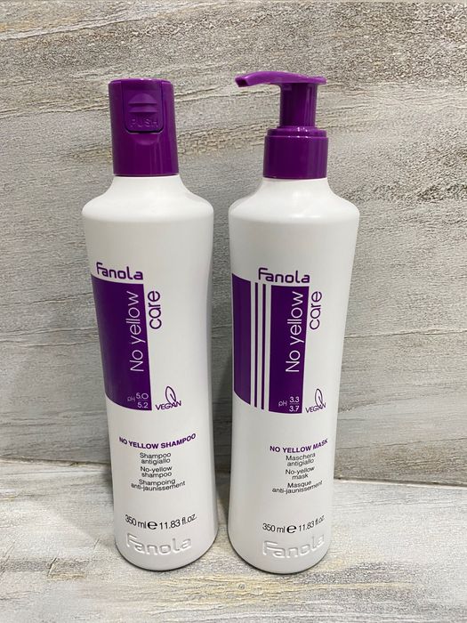 Fanola No Yellow шампоан + маска