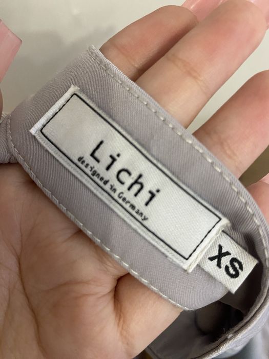 Lichi платье макси с высоким воротником