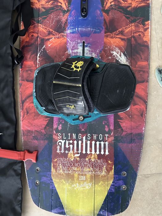 Vand placa kite slingshot pads straps