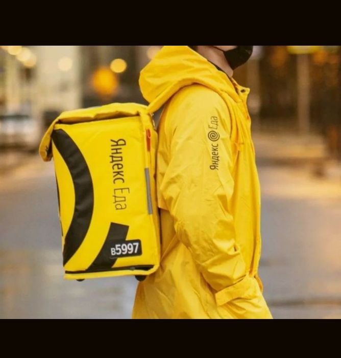 Не новые рюкзаки для доставки .