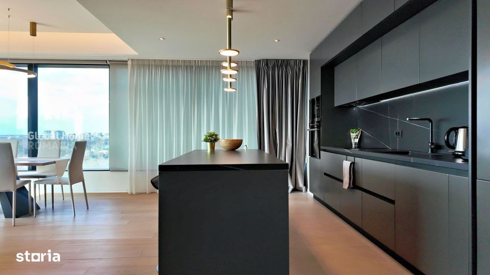 One Mircea Eliade - Floreasca | 4 Rooms + Terrace Open View | Lemon De