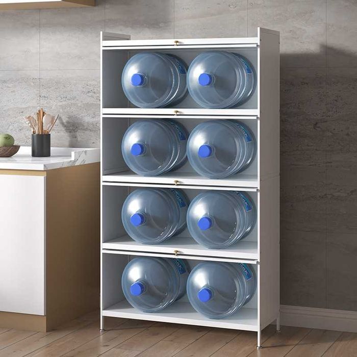 Металлические кухонные полки и шкаф / Metall oshxona polkasi va shkaf