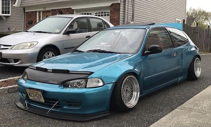 Губа накладка сплиттер Honda Civic