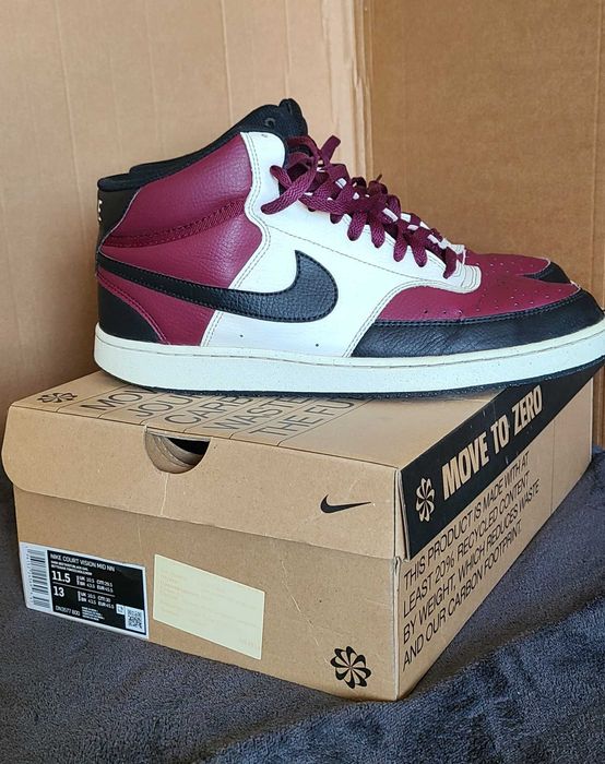 Мъжки маратонки Nike court vision mid nn, номер 45,5 , 29,5 см