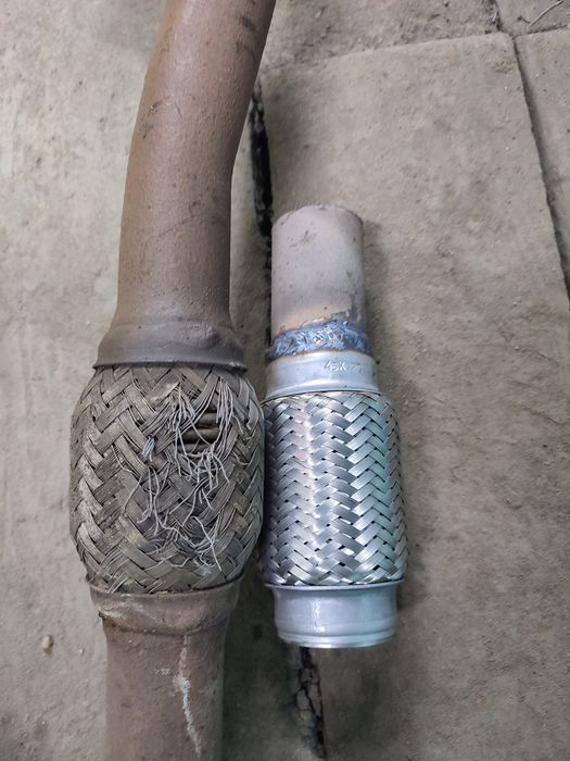 Резинка глушителя ВАЗ приора, сварка глушителя.