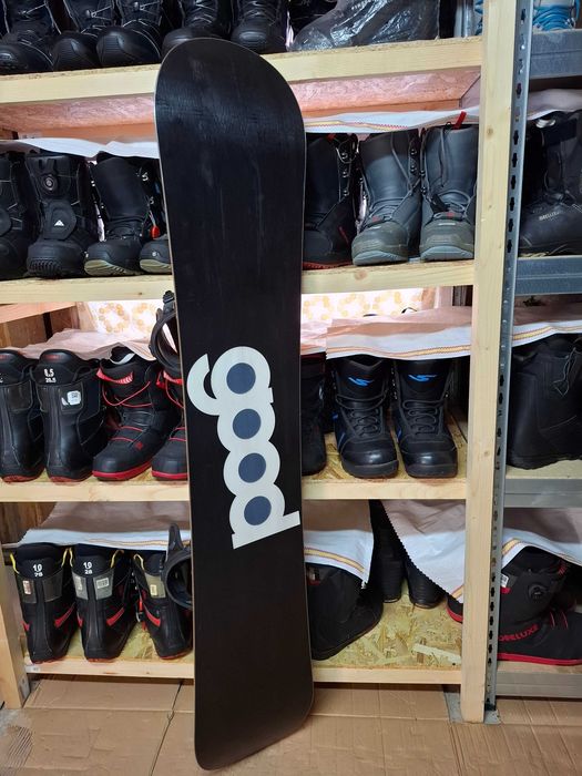 Placa snowboard 156 cm Goodboards cu legaturi rapid reglabile