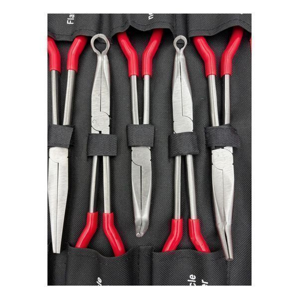 Комплект клещи с дълъг връх 9 бр.