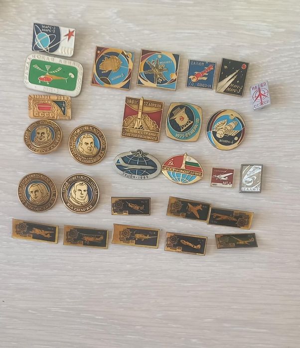 Значки тематика космос