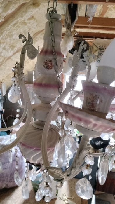 Vând candelabru  din porțelan