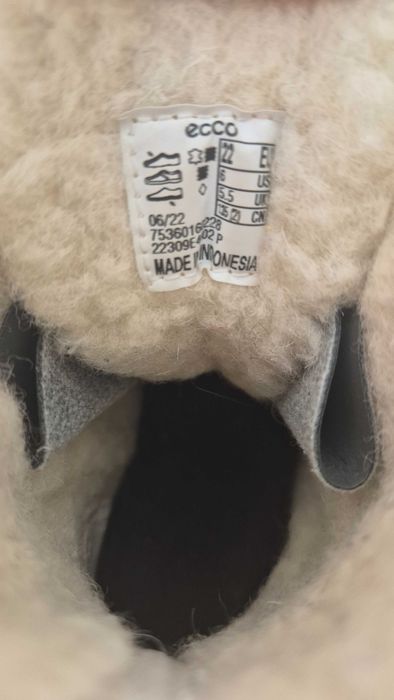 Сапожки детские ecco